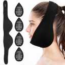 LotFancy Wisdom Teeth Ice Pack Head Wrap, Face Ice Pack for TMJ Jaw Toothache Pain Relief, with 2 Reusable Hot Cold Therapy Gel Packs, for Chin, Oral and Facial Surgery, for Kids, Teens, Petite Adults