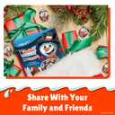 2 x Kinder Snowmen Christmas Chocolate Candy, Milk Chocolate with Creamy Milky Filling, Individually Wrapped, Christmas Candy Gifts, 4.3 oz (EXP 04/20/26)