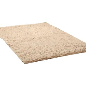 Kekon Ultra Soft Indoor Modern Square Area Rugs Fluffy Non-Slip Floor Carpets Silky Mat for Living Room Bedroom Kids and Baby Room Nursery and Pet, 1.3ft x 1.3ft, Light Brown
