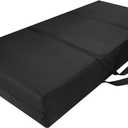 LTHCCOU Table Leaf Storage Bag Heavy Duty Waterproof Extra Large 50" Lx24 W Table Leaf Covers Protector with Reinforced Handles for Storage, Black