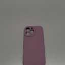 LOVE 3000 Designed for iPhone 16 Pro Max Case, Premium Silicone with [Soft Anti-Scratch Microfiber Lining] Shockproof Protective Phone Case for Men Women Girls 6.9", Lavender Purple