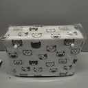 Intelligent Design Cozy Soft 100% Cotton Flannel Print Animals Stars Cute Warm, Ultra Soft Cold Weather Sheet Set Bedding, Twin, Grey/Pink Cats 3 Piece