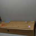 TokeShimi 12x36 Recessed Medicine Cabinet with Mirror Surface Mount, Aluminum Framed Metal Black Medicine Cabinet Mirrored, Bathroom Beveled Mirror with Storage Adjustable