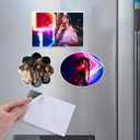 DIYMAG Magnetic Adhesive Sheets, |8" x 10"|, 50 Pack Magnetic Sheets with Adhesive Backing, Flexible Magnet Sheets for Crafts, Photos and Die Storage, Easy Peel and Stick, Easy to Cut into Any Size