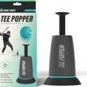 Bandit Sports Tee Popper, Durable Nylon Strength for Long-Lasting Hitting, Batting Tee for Perfect Swings, Baseball Training for Practicing Hitting Without a Pitcher (Ball not Included)