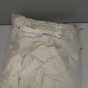 BESTOUCH Duvet Cover Set 100% Washed Cotton Linen Feel Super Soft Comfortable Chic Lightweight 2 PCs Home Bedding Set Solid Almond Milk Grey Twin/Twin XL