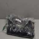 Ohleats Sheepskin Car Seat Cushion, Comfortable Soft Fur Wool Auto Front Seat Cover, Vehicle Seat Protector Pad for Warm Winter Office Chair, Universal Decor Car Accessories (Black) (1 Pc Black)