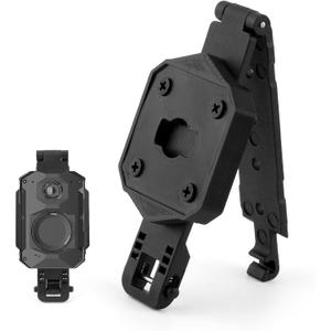 Single Molle Camera Mount for Axon Taser Body Camera 2, 3 and 4 Lightweight Molle Holder for Uniform and Tactical Vest