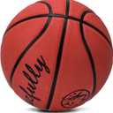 2 x Wuzfully Kids Basketball Size 3(22") for Toddler boy and Girls, Youth Basketball Size 5(27.5") for Indoor Outdoor Pool Play Games (Brown)