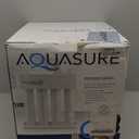 Aquasure Premier 4-Stage RO Reverse Osmosis Under Sink Drinking Water Filtration System | Removes 99% of Contaminants | 75 GPD, Leak-Proof, Quick Change Filters, with Tank & Brushed Nickel Faucet