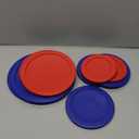 Replacement Lids for Pyrex Glass Food Storage Containers Round (2) 7202-PC 1 Cup (3) 7200-PC 2 Cup (2) 7201-PC 4 Cup (2) 7402-PC 6/7 Cup Red Blue