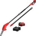 CRAFTSMAN V20 Cordless Pole Saw, 14-Foot, Battery and Charger Included, Pole Saws for Tree Trimming, Up to 325 Cuts per Charge, 4.0Ah, Electric Tree Trimmer (CMCCSP20M1)