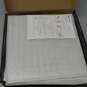 NearMoon Rain Shower Head, High Flow Stainless Steel Square Rainfall Shower, Waterfall Bath Shower Body Covering, Ceiling or Wall Mount (12 Inch, Chrome Finish)