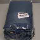 Ameritex Waterproof Nonslip Chair Cover for Leather, Dog Chair Cover Furniture Protector, Ideal Chair Slipcovers for Pets and Kids, Stay in Place (23", Blue)