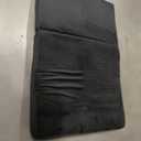 HOMBYS Memory Foam Recliner Chair Cushions for Elderly, 4" Thick Chair Pads with Back Support for Office Chair, Non-Slip Supportive Seat Cushion with Lumbar Pillow (Black, 13" Backrest)