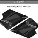 PSLER Side Cover Panels for Touring Street Glide Road Glide Road King Electra Glide Ultra Classic 2009-2024