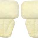 2PCS Lymphedema Axilla Pillow for Mastectomy Recovery Cotton Post Breast Surgery Pillow for Sleeping, Armpit Pain Relief, Mastectomy Underarm Pillow for Comfort Support (Beige Yellow)