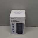 ROSEKM Humidifiers for Bedroom, 2.0L Cool Mist Humidifier for Home Plant and Baby Nursery, Quiet Ultrasonic Humidifier with 360° Nozzle, Auto Shut-Off, Filterless, Black