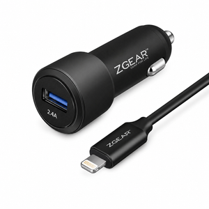 Zgear Fast Charger Car Charger With USB Port