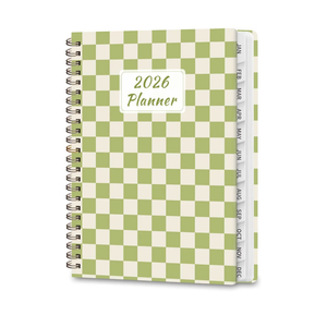 2026 Planner, Weekly and Monthly Calendar Academic Planning Book, Jan 2026 - Dec 2026, Agenda Calendar Planner for Office Supplies and Desk Accessories - A5 (6.3" x 8.5") 