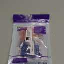 VCELINK CAT6A Connector, RJ45 Connectors Pass Through CAT6A CAT7 Shielded, UL-Listed 3-Prong Gold Plated, CAT7 Connector with Strain Relief Boots (RJ45 Connector-Transparent, Blue, 10-Pack)