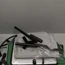 Pawaboo Heated Cat House for Outdoor in Winter, Weatherproof Cats Shelter for Outside with Waterproof Awning & Elevated Base, Insulated Outdoor Cats House with Heater for Feral Barn Cat (S+20.9x19.3x12.6in, Green)