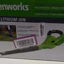 Greenworks 40V Leaf Blower/Sweeper, 150 MPH / 135 CFM, Lightweight, Quiet, with 2.0 Ah Battery and Charger, Perfect for Residential Lawn Care, Leaf Blowing Debris, Dust, Light Snow, and More
