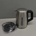 COMFEE' Stainless Steel Electric Kettle, Temperature Control with 6 Presets, 1-Hr Keep Warm, Kettle Water Boiler 1.7 Litres, 1500W with Viewing Window, Auto-Off and Boil-Dry Protection (1.8 Quarts, Silver Digital)