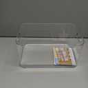 STORi Bliss XL Clear Plastic Storage Bin, Pantry Organizers & Storage Containers, Home Organization Must Haves for Kitchen, Laundry Room, Office, Closet, 12 x 8 Made in USA