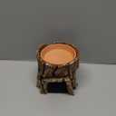 NANEEZOO Reptile Hide Cave 2 in 1 Reptile Humid Cave with Terracotta Water Basin Moisture Keeping and Shedding Help for Reptile Amphibians Leopard Gecko