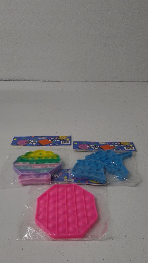 POP IT Fidget Toy Set 3 Pack