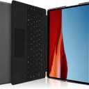 Tablet Cover for Microsoft Surface Pro X 13" (2021/2020/2019 Release),Ultra Slim Lightweight Leather Case for Microsoft Surface Pro X,Compatible with Type Cover Keyboard (Red)