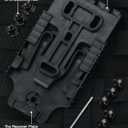Tactical Modular Holster Adapter with QLS kit, Drop Leg Holster Platform with Leg Strap Police Gear