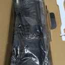 CARSHION Back Massager with Heat,Heated Seat Cover Cushion with 5 Vibrating Massage Nodes Chair Pad for Pain Relief Home Office Use (Black)