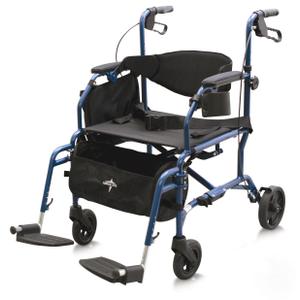 Medline Translator Chair, Combination Rollator and Wheelchair