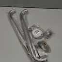 Grab Bars for Shower, 2 Pack 16-Inch Anti Slip Shower Handles for Elderly, Safety Shower Grab Bar, Stainless Steel Handicap Grab Bars for Bathroom (Polished Nickel 1" Diameter)