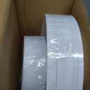 BESTVIP 100PCS Gold Plastic Plate, Disposable Party Plates with 50 Dinner Plates and 50 Dessert Plates, Plastic Plate for Parties, Wedding and Birthday