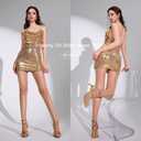 Yilanmy 2 Pairs Shiny Sheer Tights for Women Oil Shimmer Pantyhose Control Top Glossy Stockings (White, S)