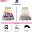 Franco Kids Bedding Super Soft Reversible Comforter, Twin/Full, My Little Pony