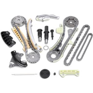 Autoexact 4.0L SOHC V6 Engine Timing Chain Kit W/Tensioner Sprocket Chain Guide Fit for 1997-2010 Ford Explorer Sport Trac Ranger, for Mazda B4000 Mountaineer Replace F77Z-6268-AB 4L2Z6M290AA