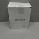 JHDACEDECO Decorative Ceramic Vase Set of 3, for Home and Office,White Black Brown Decorative vase for Pampas Grass&Dried Flowers