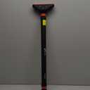 Pull Up Bar for Doorway: Sportneer Strength Training Pull-up Bars without Screw - Adjustable Width Locking Mechanism Chin Up Bar, Thickened Steel Max Limit 440 lbs Upper Body Fitness Pullup Bars for Home (Black-Red)