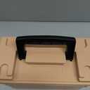 Sheffield 12627 Ammo Storage Box, Stackable .30 Cal Field Boxes, Water and Dust Resistant, Lockable Storage Box with Handle, Secures Hunting Gear, Supplies, and Bullets, Made in USA, Tan, 1-Pack