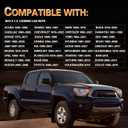 M12 x 1.5 Wheel Lock Lug Nut kit Anti Theft Compatible with Accord Civic Odyssey CR-V Prelude Avenger Neon Daytona Caravan Escape Focus Celica ES300 ES330 ES350 Fusion MKZ Camaro & More Replace 24210