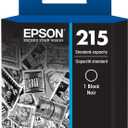 EPSON 215 Ink Standard Capacity Black Cartridge (T215120-S) Works with WorkForce WF-100, 110 and EC-110