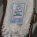 Lappi Baby Unisex Newborn Nest - Gray Chevron Baby Nest - 100% Cotton In Bed Bassinet