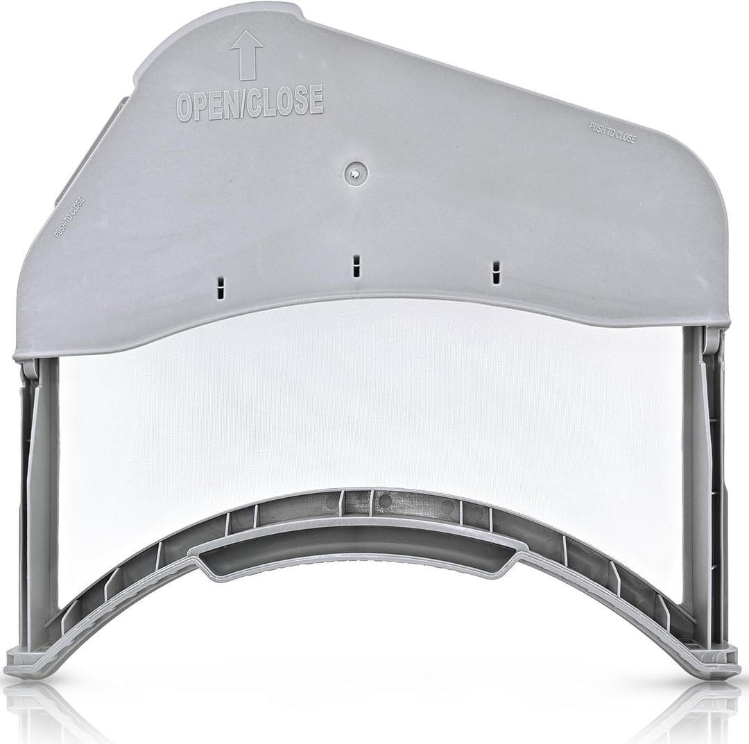 DC97-16013A Dryer Lint Screen Filter with DC61-02610A Lint Filter Cover, Dryer Lint Filter Assembly Replacement Parts AP4559595 DC97-16013B EAP4221239 PS4221239