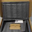 2 Pack Heavy Duty Shelf Brackets 12 Inch Mantel Decorative L Bracket for Shelves, Metal Shelf Support Bracket, Wall Mounted Granite Countertop Iron Corbels, Floating Black Shelving Brackets