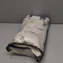 100% Blackout Shield Linen Blackout Curtains for Bedroom 84 Inches Long, Back Tab/Rod Pocket Living Room Drapes, Thermal Insulated Blackout Curtains 2 Panels Set, 50" W x 84" L, Cream