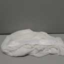 DAZCOS Chiffon Shawls Cape for Women Tulle Cloak for Evening Glamour Dresses Wedding Collared Halter Capelet for Christmas (White-1)